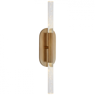 Rousseau Medium Vanity Sconce (279|KW 2282AB-SG)