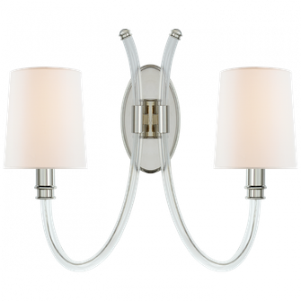 Clarice Double Sconce (279|JN 2030CG/PN-L)