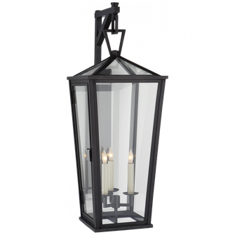 Darlana Large Tall Bracketed Wall Lantern (279|CHO 2789BZ-CG)
