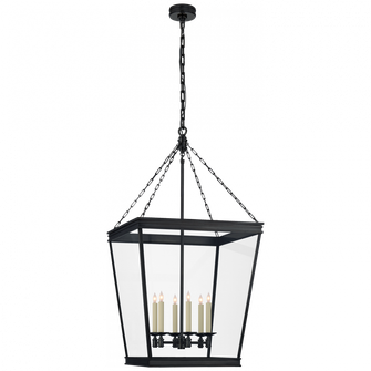 Launceton Large Square Lantern (279|CHC 5612BZ-CG)