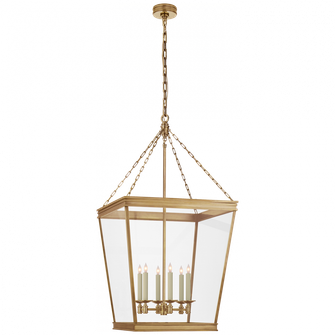 Launceton Large Square Lantern (279|CHC 5612AB-CG)