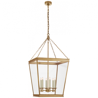 Launceton Large Square Lantern (279|CHC 5612AB-CG)