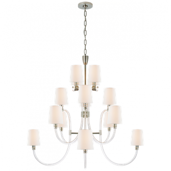 Clarice Large Chandelier (279|JN 5030CG/PN-L)