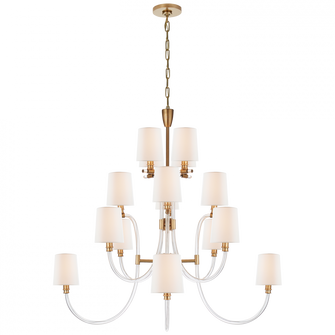 Clarice Large Chandelier (279|JN 5030CG/AB-L)