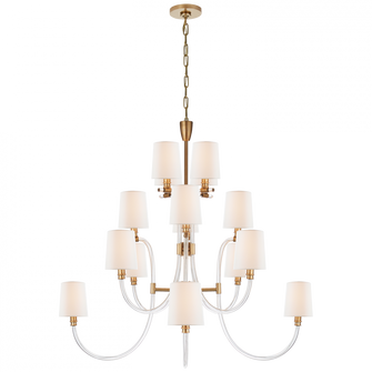 Clarice Large Chandelier (279|JN 5030CG/AB-L)
