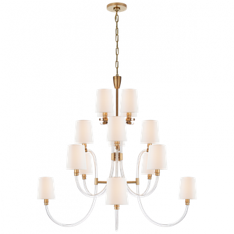 Clarice Large Chandelier (279|JN 5030CG/AB-L)