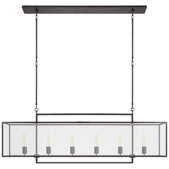 Halle Large Linear Pendant (279|S 5195AI-CG)