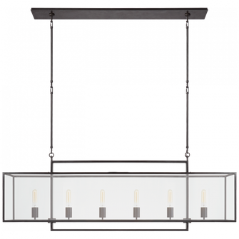 Halle Large Linear Pendant (279|S 5195AI-CG)