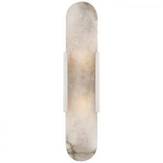 Melange Elongated Sconce (279|KW 2013PN-ALB)