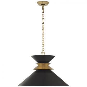 Alborg Large Stacked Pendant (279|CHC 5245AB-BLK)