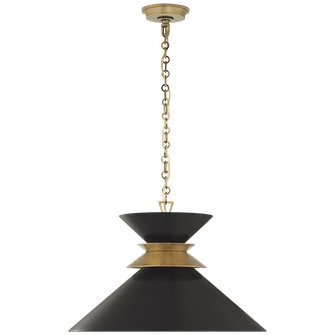 Alborg Large Stacked Pendant (279|CHC 5245AB-BLK)