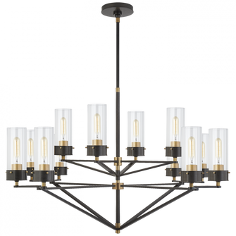 Marais Large Chandelier (279|TOB 5303BZ/HAB-CG)
