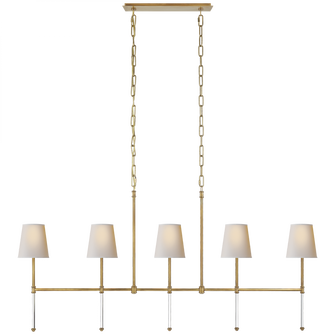 Camille Medium Linear Chandelier (279|SK 5055HAB-NP)