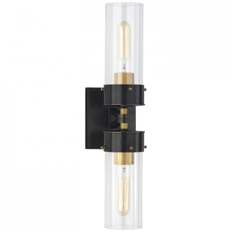 Marais Large Double Bath Sconce (279|TOB 2315BZ/HAB-CG)