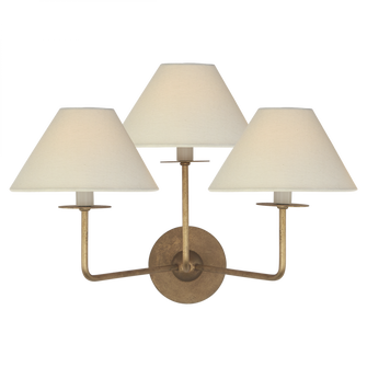 Kelley Medium Triple Sconce (279|NW 2070GI-L)