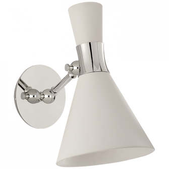 Liam Small Articulating Sconce (279|S 2640PN-WHT)