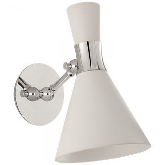 Liam Small Articulating Sconce (279|S 2640PN-WHT)