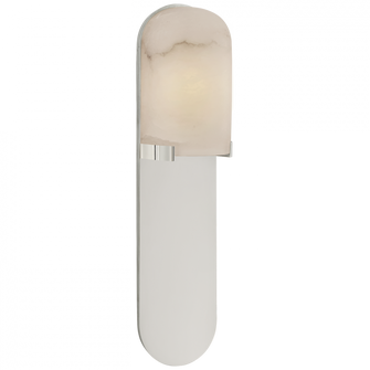 Melange Medium Elongated Pill Sconce (279|KW 2014PN-ALB)