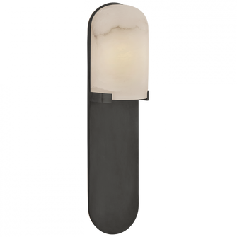Melange Medium Elongated Pill Sconce (279|KW 2014BZ-ALB)