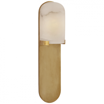 Melange Medium Elongated Pill Sconce (279|KW 2014AB-ALB)