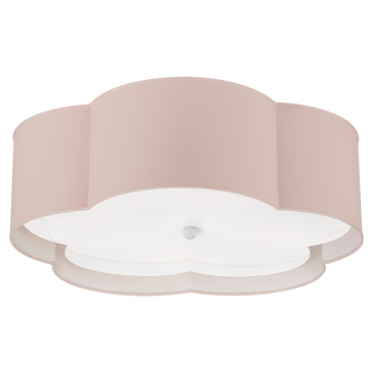 Bryce Large Flower Flush Mount (279|KS 4118PNK/WHT-FA)