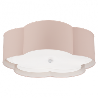 Bryce Large Flower Flush Mount (279|KS 4118PNK/WHT-FA)