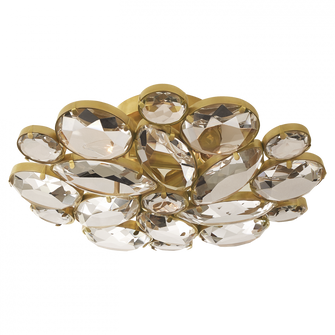 Lloyd Medium Round Flush Mount (279|KS 4015SB-CG)