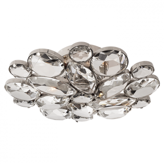 Lloyd Medium Round Flush Mount (279|KS 4015PN-CG)