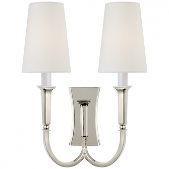 Delphia Large Double Arm Sconce (279|TOB 2273PN-L)