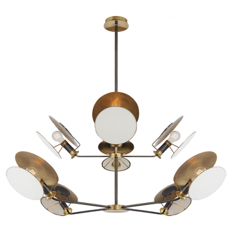 Osiris Large Reflector Chandelier (279|TOB 5290BZ/HAB-L)