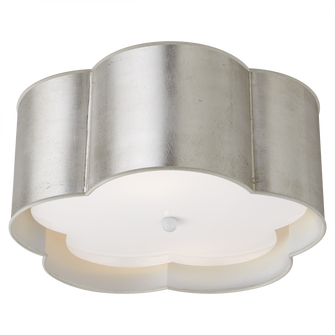 Bryce Medium Flush Mount (279|KS 4117BSL/WHT-FA)