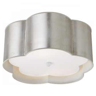 Bryce Medium Flush Mount (279|KS 4117BSL/WHT-FA)