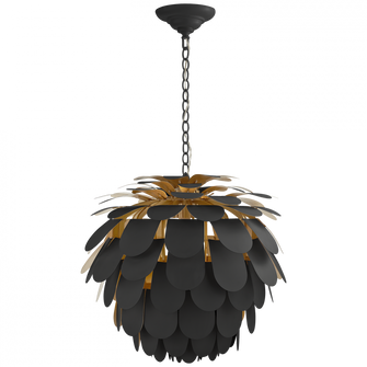 Cynara Large Chandelier (279|CHC 5157MBK/G)