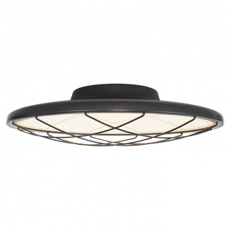 Dot 16'' Caged Flush Mount (279|PB 4004MBK)