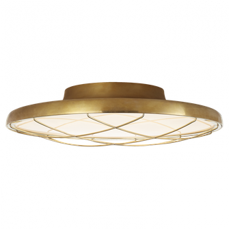 Dot 13'' Caged Flush Mount (279|PB 4001NB)