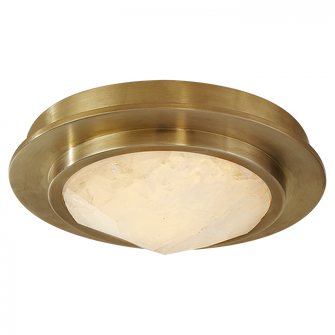 Halcyon 5'' Solitaire Bezel Flush Mount (279|KW 4093AB/Q)