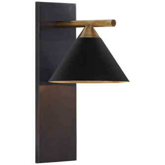 Cleo Sconce (279|KW 2410BZ/AB-BLK)