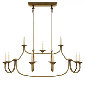 Flemish Large Linear Pendant (279|CHC 5495GI)