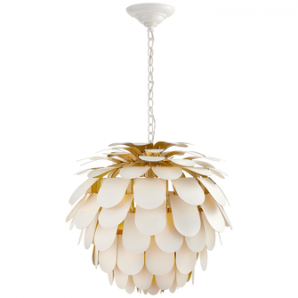 Cynara Large Chandelier (279|CHC 5157WHT/G)