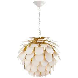 Cynara Large Chandelier (279|CHC 5157WHT/G)