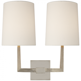 Ojai Large Double Sconce (279|BBL 2084PN-L) Ojai Large Double Sconce (279|BBL 2084PN-L)