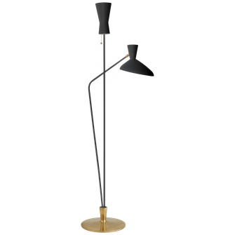 Austen Large Dual Function Floor Lamp (279|ARN 1712BLK)