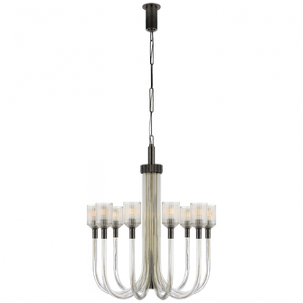 Reverie Medium Single Tier Chandelier (279|KW 5401CRB/BZ)