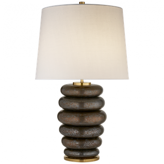 Phoebe Stacked Table Lamp (279|KW 3619CBZ-L)