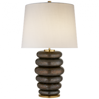 Phoebe Stacked Table Lamp (279|KW 3619CBZ-L)