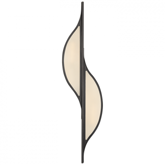 Avant Large Curved Sconce (279|KW 2705BZ-FG)