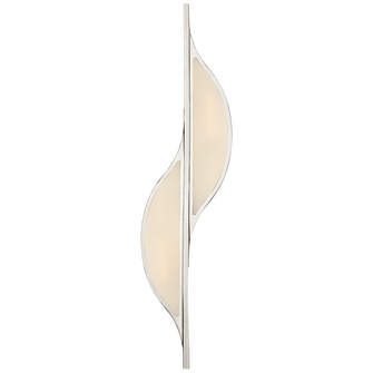 Avant Large Curved Sconce (279|KW 2705PN-FG)