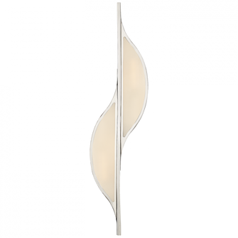 Avant Large Curved Sconce (279|KW 2705PN-FG)