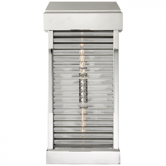 Dunmore Large Curved Glass Louver Sconce (279|CHO 2019PN-CG)