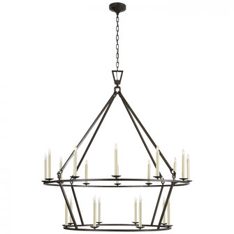 Darlana Extra Large Two-Tier Chandelier (279|CHC 5199AI)